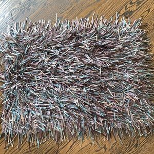 Metallic Shag Area Rug